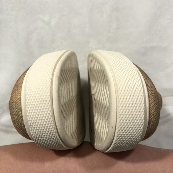 Vince Camuto Abbinna Canvas Platform Sneaker Shoes Muted Beige Tie Dye Size 8 M - Picture 8 of 12